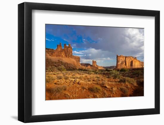 Lower Arches Road. Utah, USA.-Tom Norring-Framed Photographic Print