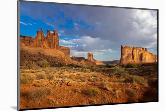 Lower Arches Road. Utah, USA.-Tom Norring-Mounted Photographic Print