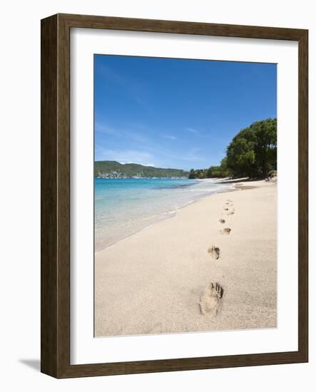 Lower Bay, Bequia, St. Vincent and the Grenadines, Windward Islands, West Indies, Caribbean-Michael DeFreitas-Framed Photographic Print