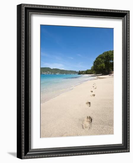 Lower Bay, Bequia, St. Vincent and the Grenadines, Windward Islands, West Indies, Caribbean-Michael DeFreitas-Framed Photographic Print