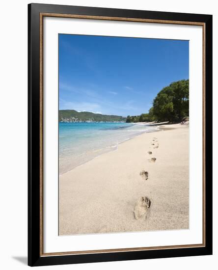 Lower Bay, Bequia, St. Vincent and the Grenadines, Windward Islands, West Indies, Caribbean-Michael DeFreitas-Framed Photographic Print