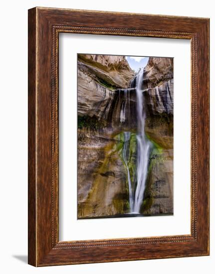 Lower Calf Creek Falls, Calf Creek Recreation Area, Utah-Michael DeFreitas-Framed Photographic Print