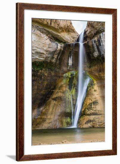 Lower Calf Creek Falls, Grand Staircase-Escalante National Monument, Utah, United States of America-Michael Nolan-Framed Photographic Print