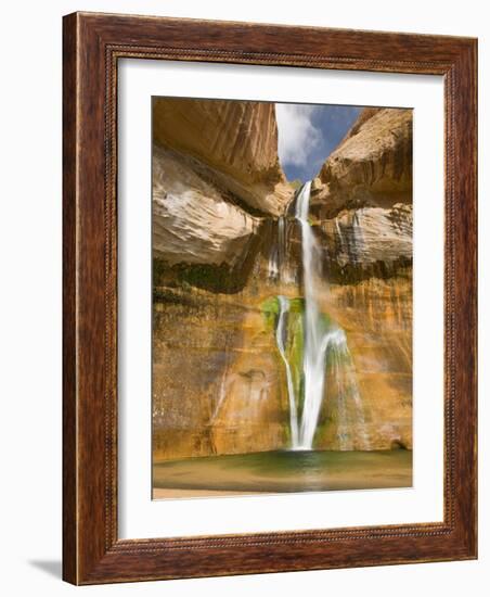 Lower Calf Creek Falls, Grand Staircase Escalante National Monument, Utah, USA-Jamie & Judy Wild-Framed Photographic Print