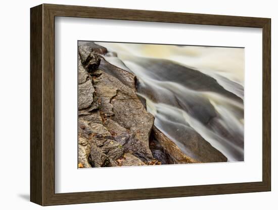 Lower Falls of the Ammonoosuc River in Twin Mountain, New Hampshire-Jerry & Marcy Monkman-Framed Photographic Print