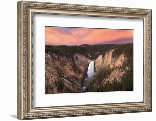 Lower Falls of the Yellowstone River I-Alan Majchrowicz-Framed Photographic Print