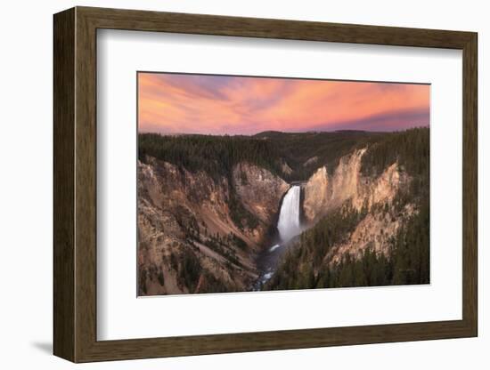Lower Falls of the Yellowstone River I-Alan Majchrowicz-Framed Photographic Print