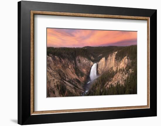 Lower Falls of the Yellowstone River I-Alan Majchrowicz-Framed Photographic Print