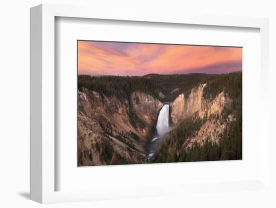 Lower Falls of the Yellowstone River I-Alan Majchrowicz-Framed Photographic Print