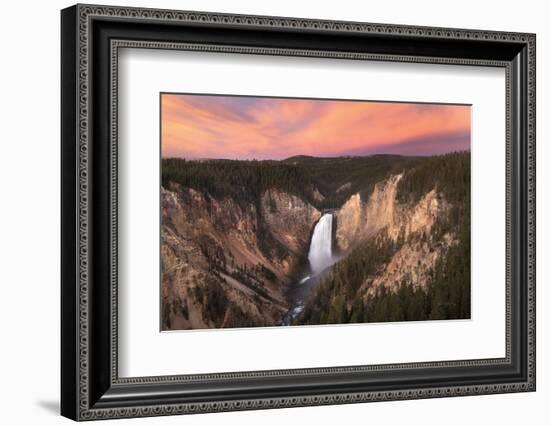 Lower Falls of the Yellowstone River I-Alan Majchrowicz-Framed Photographic Print