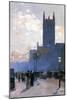 Lower Fifth Avenue-Childe Hassam-Mounted Art Print