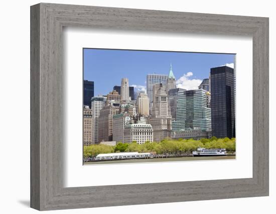 Lower Manhattan, Financial District, New York, USA-Peter Adams-Framed Photographic Print