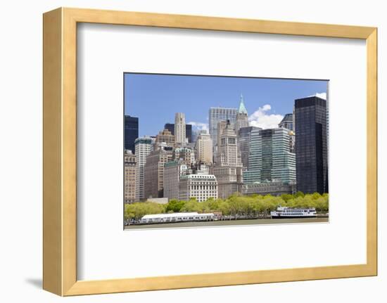 Lower Manhattan, Financial District, New York, USA-Peter Adams-Framed Photographic Print