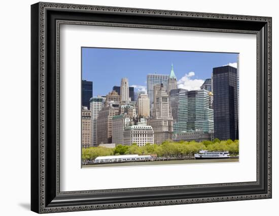 Lower Manhattan, Financial District, New York, USA-Peter Adams-Framed Photographic Print