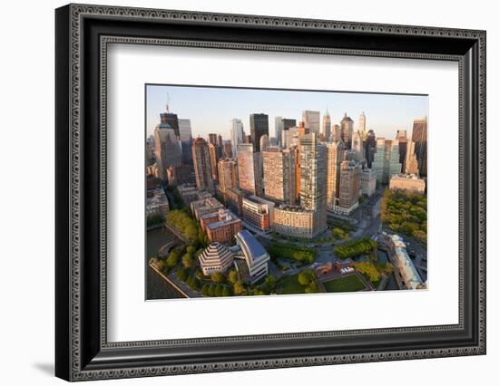 Lower Manhattan, Financial District, New York, USA-Peter Adams-Framed Photographic Print