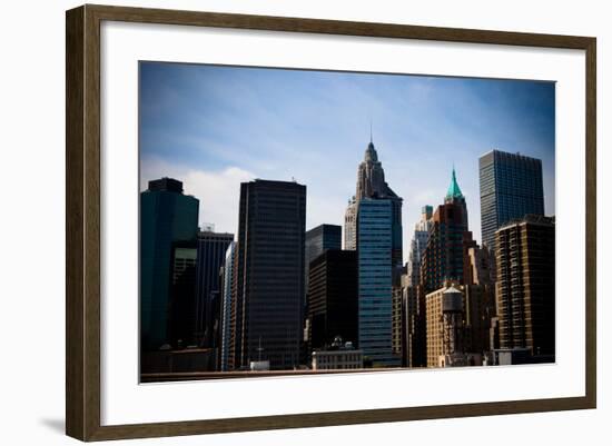 Lower Manhattan IV-Erin Berzel-Framed Photographic Print
