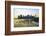 Lower Manhattan skyline across the East River at sunset, New York City, New York, United States of -Fraser Hall-Framed Photographic Print