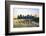 Lower Manhattan skyline across the East River at sunset, New York City, New York, United States of -Fraser Hall-Framed Photographic Print