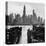 Lower Manhattan-The Chelsea Collection-Framed Stretched Canvas