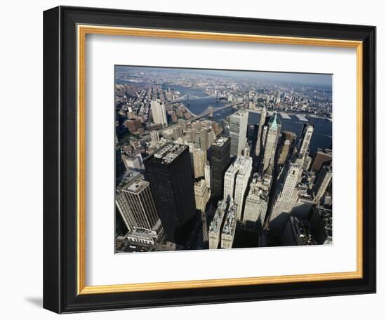 Lower Manhattan-David Jay Zimmerman-Framed Photographic Print