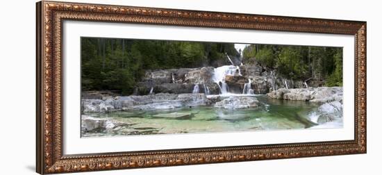 Lower Myra Falls, Vancouver Island, British Columbia, Canada-Shamil Nizamov-Framed Art Print