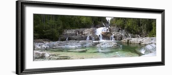 Lower Myra Falls, Vancouver Island, British Columbia, Canada-Shamil Nizamov-Framed Art Print
