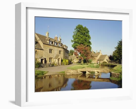 Lower Slaughter, the Cotswolds, Gloucestershire, England, UK-Philip Craven-Framed Photographic Print