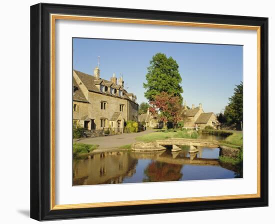 Lower Slaughter, the Cotswolds, Gloucestershire, England, UK-Philip Craven-Framed Photographic Print