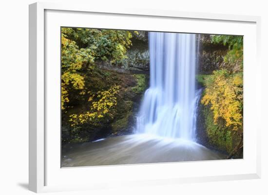 Lower South Falls, Silver Falls State Park, Oregon, USA-Jamie & Judy Wild-Framed Photographic Print