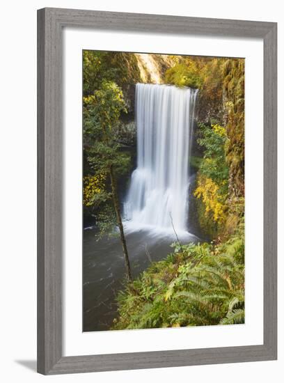 Lower South Falls, Silver Falls State Park, Oregon, USA-Jamie & Judy Wild-Framed Photographic Print