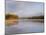 Lower Stillwater Lake in Autumn, Whitefish Range, Montana, USA-Chuck Haney-Mounted Photographic Print