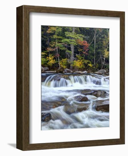 Lower Swift River Falls, White Mountains, New Hampshire, USA-Dennis Flaherty-Framed Photographic Print