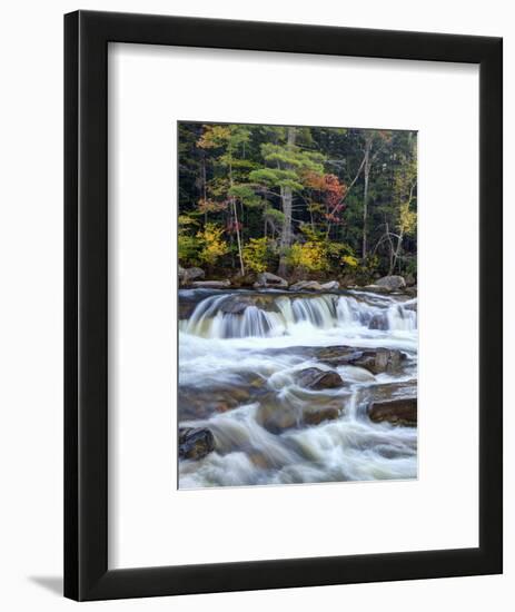 Lower Swift River Falls, White Mountains, New Hampshire, USA-Dennis Flaherty-Framed Photographic Print