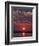 Lower Zambesi National Park, Canoeing on the Zambezi River at Sun Rise under a Mackerel Sky, Zambia-John Warburton-lee-Framed Photographic Print