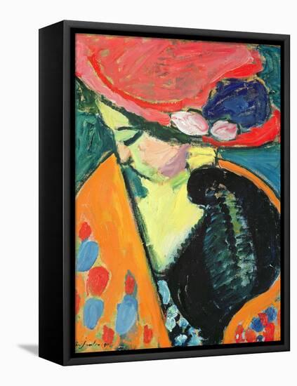 Lowered Head, 1909-Alexej Von Jawlensky-Framed Premier Image Canvas