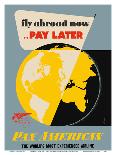 Round the World, Round the Clock - via Pan American World Airways-Loweree-Art Print
