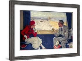 Lowestoft, LNER/LMS Poster, 1933-Arthur C Michael-Framed Giclee Print