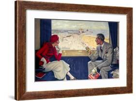 Lowestoft, LNER/LMS Poster, 1933-Arthur C Michael-Framed Giclee Print
