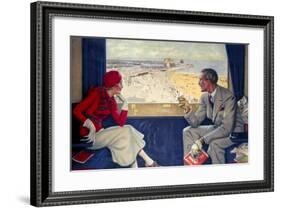 Lowestoft, LNER/LMS Poster, 1933-Arthur C Michael-Framed Giclee Print