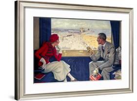 Lowestoft, LNER/LMS Poster, 1933-Arthur C Michael-Framed Giclee Print