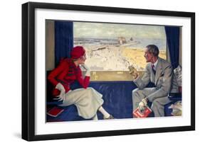 Lowestoft, LNER/LMS Poster, 1933-Arthur C Michael-Framed Giclee Print