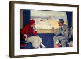 Lowestoft, LNER/LMS Poster, 1933-Arthur C Michael-Framed Giclee Print