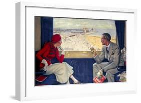 Lowestoft, LNER/LMS Poster, 1933-Arthur C Michael-Framed Giclee Print