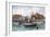 Lowestoft, the Yacht Basin-Alfred Robert Quinton-Framed Giclee Print