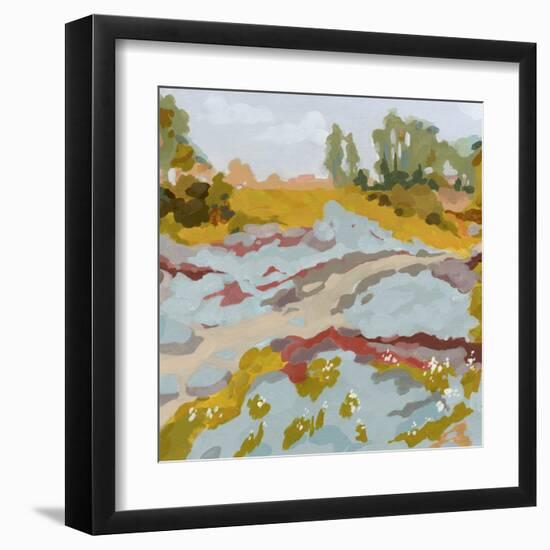 Lowland River I-Jacob Green-Framed Art Print