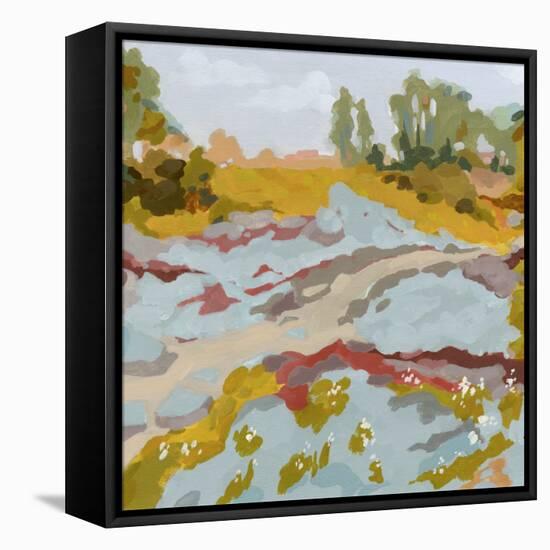 Lowland River I-Jacob Green-Framed Stretched Canvas