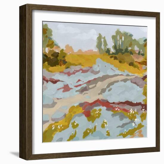 Lowland River I-Jacob Green-Framed Art Print