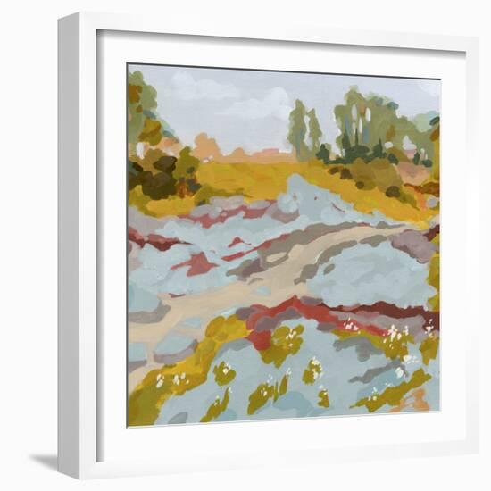 Lowland River I-Jacob Green-Framed Art Print
