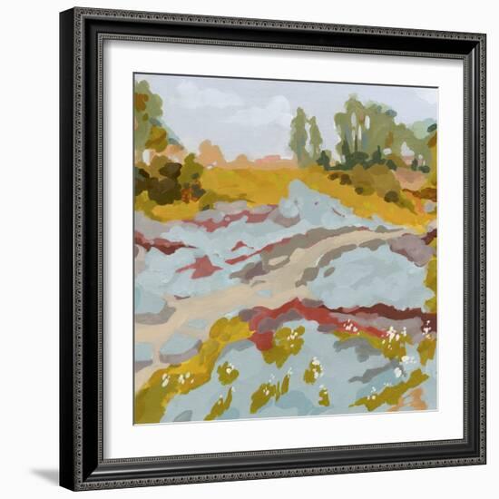 Lowland River I-Jacob Green-Framed Art Print