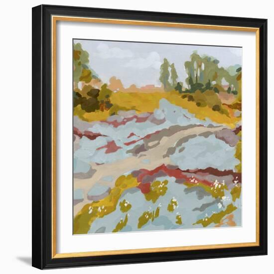 Lowland River I-Jacob Green-Framed Art Print